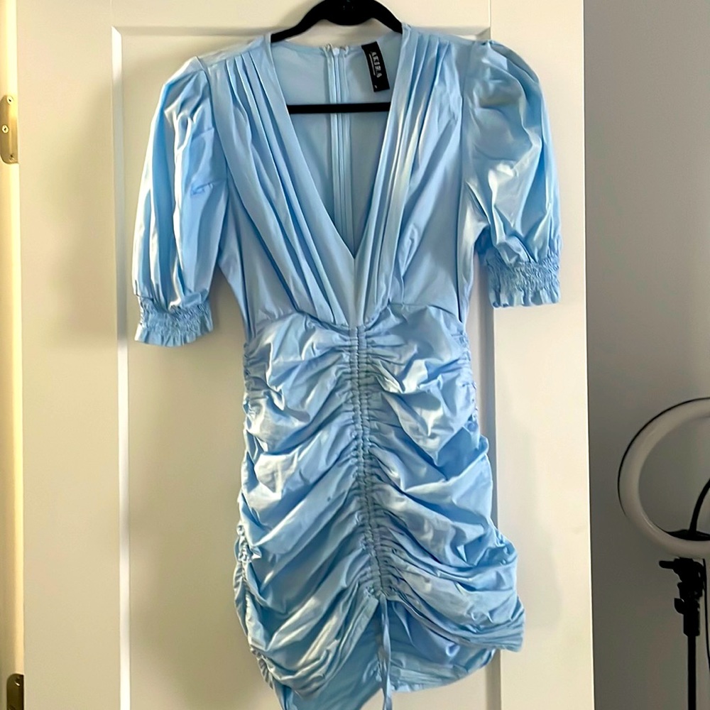 Akira puff sleeve dress